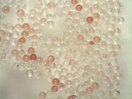 Peptides on beads
