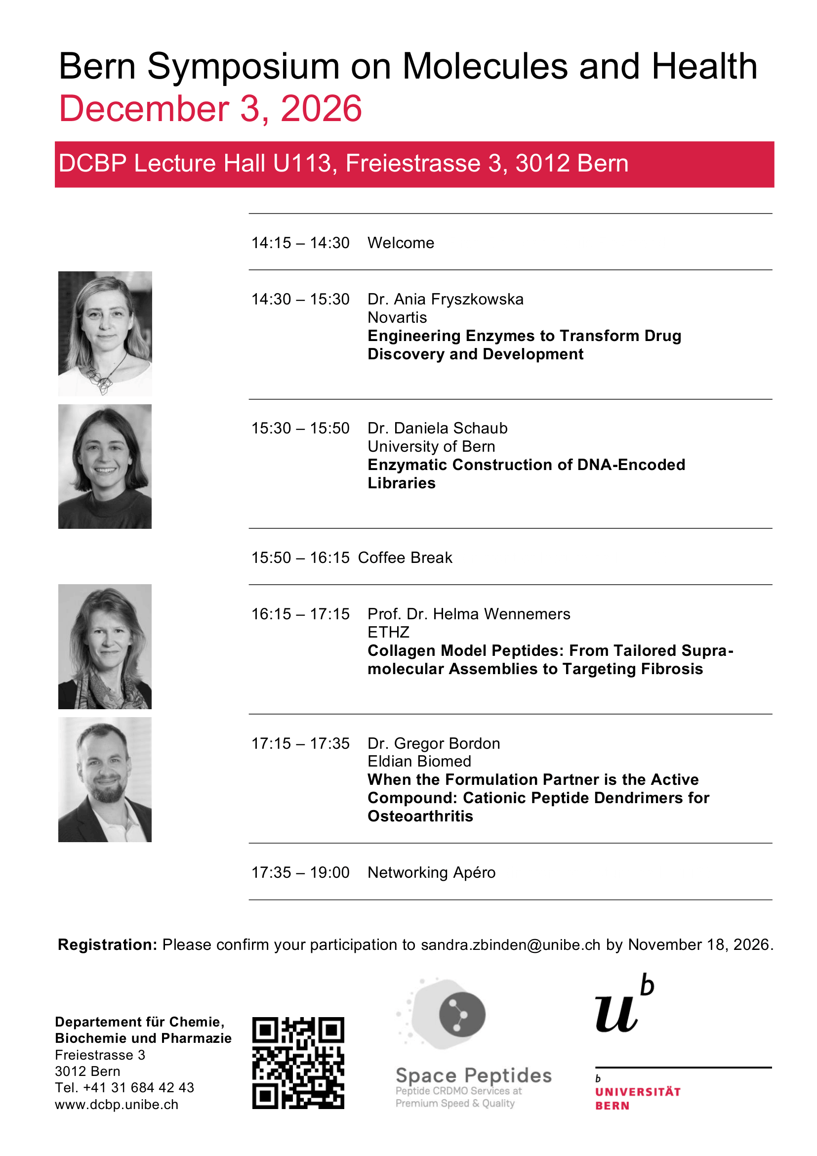 Bern Symposium Flyer